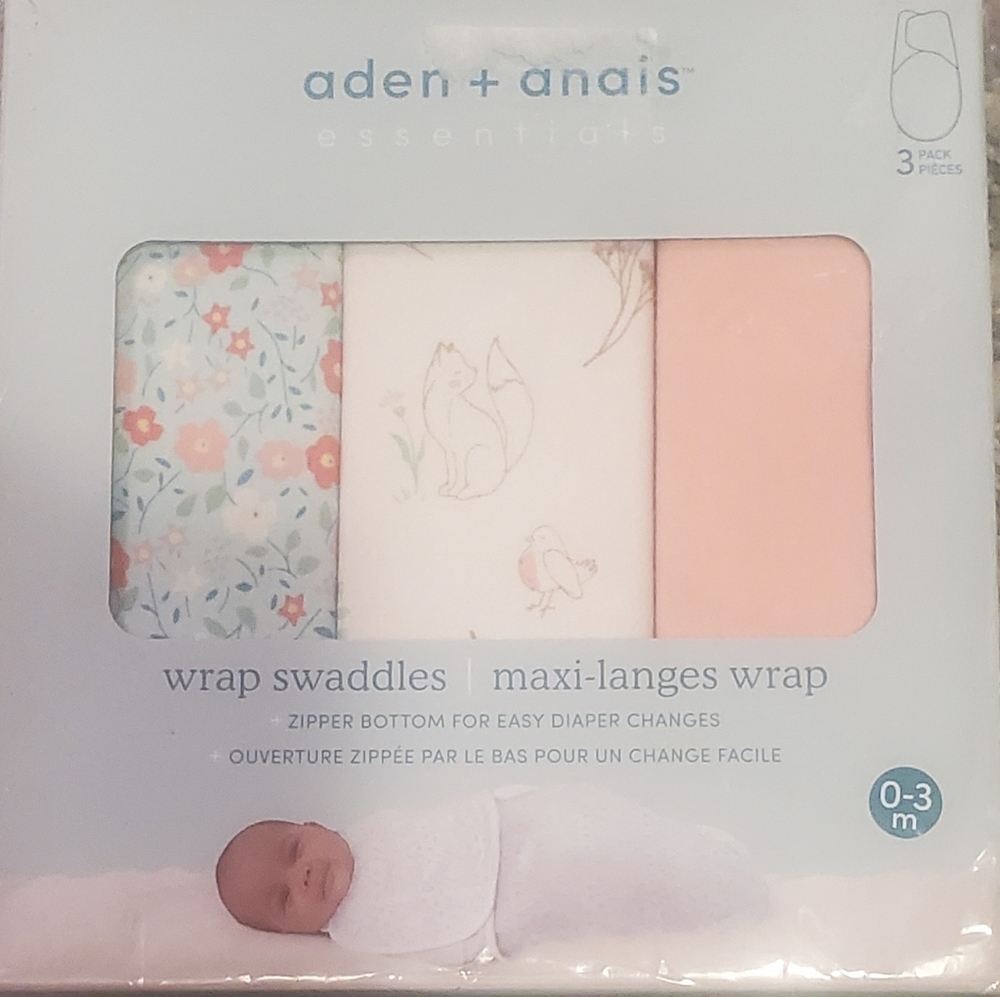 3 Pack Wrap Swaddles